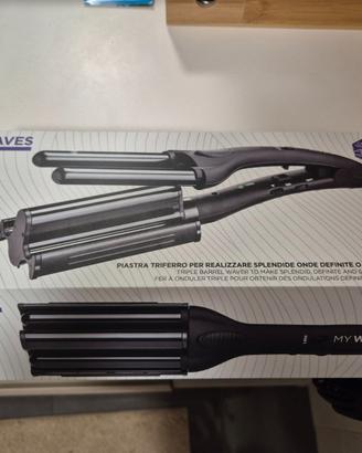 MyWaves Piastra triferro per onde definite o morbi