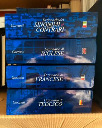 Dizionario Iglese, Francese, Tedesco, Sinonimi