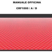 Honda CRF 1000 (2016-19) Manuale officina