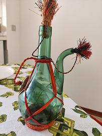 Decanter vino prima metà 900 con  vano ghiaccio