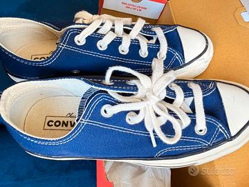 Converse blu elettrico 36