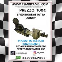 PEDELE FRENO COMPLETO DEPRESSORE SMART 450