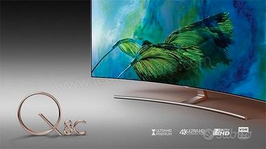 TV 65" SAMSUNG QE65Q8CAMT QLED CURVO