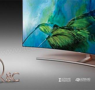 TV 65" SAMSUNG QE65Q8CAMT QLED CURVO