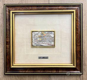 5 Quadri Lamberto Moroni MIDA - Argento 999 e 925