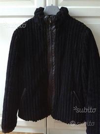 Giubbetto pelliccetta con zip