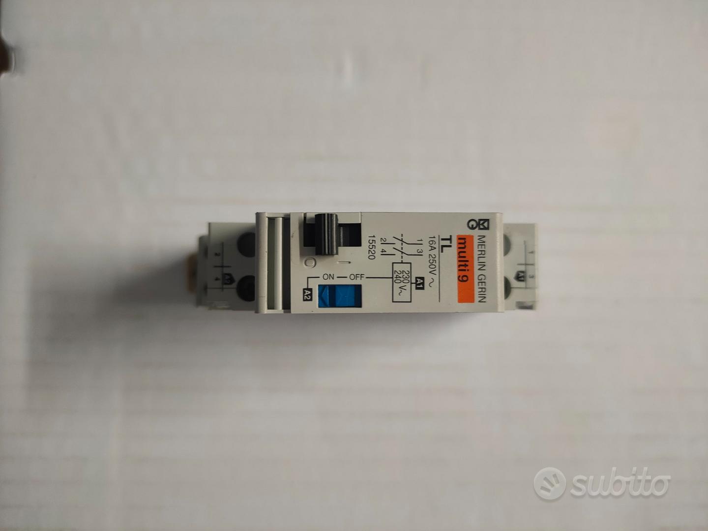Merlin Gerin Multi 9 Tl Merlin Gerin 15520 relè ad impulsi Multi 7 TL - Altri In vendita a Vicenza