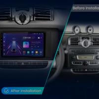 Autoradio android specifico per Smart 451