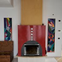 Caminetto a legna PALAZZETTI modello ECOMONOBLOCCO