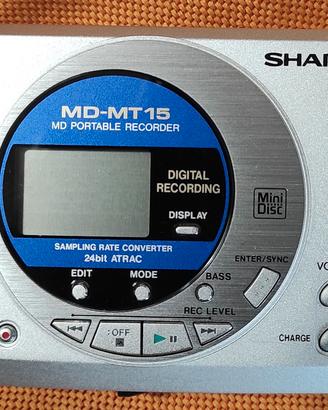 Mini Disc Sharp MD MT 15