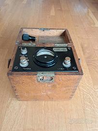 Strumento elettrico prova isolamento vintage