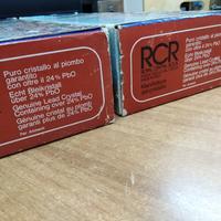 Servizio di bicchieri di cristallo vintage 