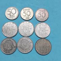 Lotto 12 monete d'argento