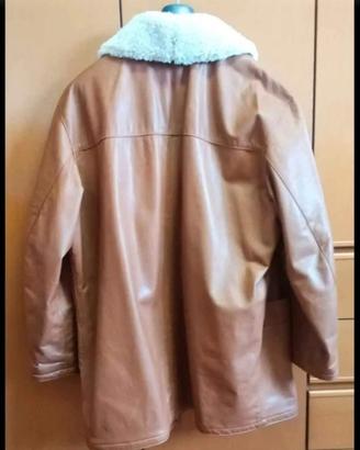 Cappotto uomo in vera pelle
