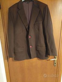 Giacca marca Montezemolo tg. 52 cotone e lana