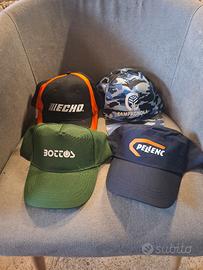 4 cappelli di vari marchi