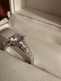 Anello Solitario Diamante Certificato IGI 1.03 Ct