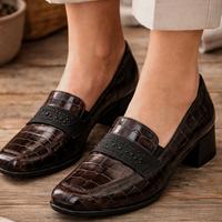 Mocassini Melluso donna Nero made in italy