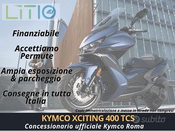 KYMCO XCITING 400 FINANZIABILE PERMUTA CONSEGNA A 