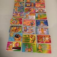 Cards vintage Garfield da collezione 