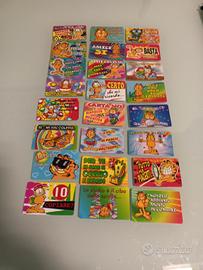 Cards vintage Garfield da collezione 