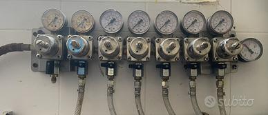 Riduttore pressione CO2 a 7 vie