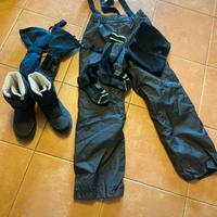 Kit bimba 5/6 anni per neve