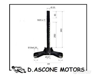 TESTA FORCELLA BOOSTER SPIRIT ø 30 FINO AL 2003