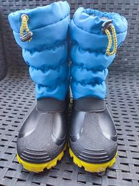 Doposci bambino CMP - Taglia 33 - Azzurro/Giallo