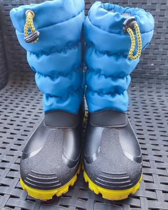 Doposci bambino CMP - Taglia 33 - Azzurro/Giallo