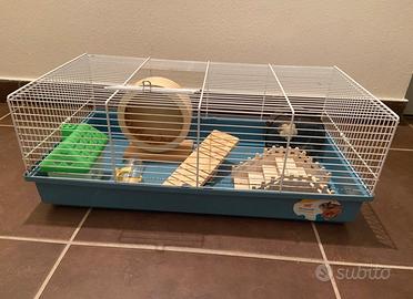 Gabbia Ferplast per roditori + set con accessori
