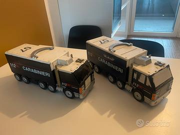 Camion carabinieri micromachine