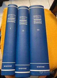 Libri Scritti in onore di Massimo Severo Giannini 
