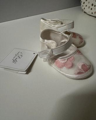Scarpine eleganti battesimo neonata tg 16 i Delfi