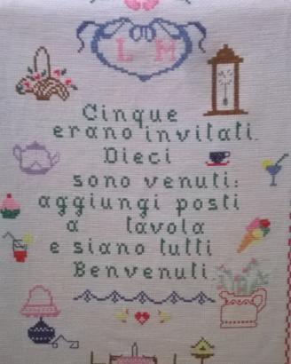 Quadro punto croce