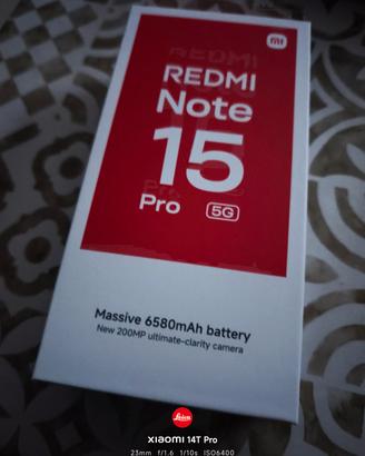Xiaomi redmi note 15pro 5g