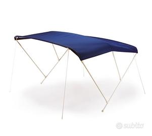 Tendalino 3 archi in alluminio colore bianco o blu