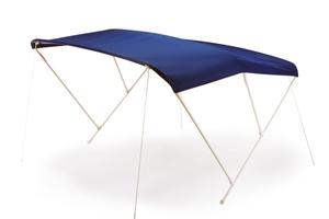 Tendalino 3 archi in alluminio colore bianco o blu