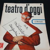 vecchia rivista di teatro copertina tofano sto 