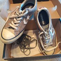 converse all star verde militare