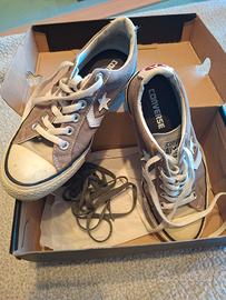 converse all star verde militare