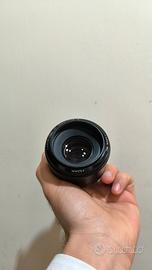 Obiettivo 50 mm Canon F1.8