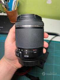 Obiettivo tamron 18-200mm di ii vc