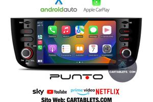 Radio Tablet navigatore FIAT PUNTO dal 2011 - 2020