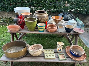 Lotto vasi ceramica