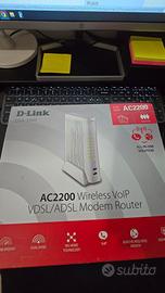 D Link Ac2200 Wireless VoIP VDSL ADSL Modem Router