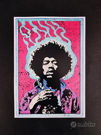 Poster "Jimi Hendrix" Vintage Psychedelic