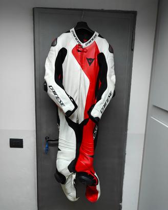 tuta moto Dainese adria pelle