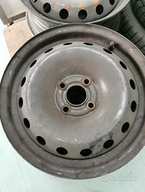 Cerchi in ferro Fiat Grande Punto originale