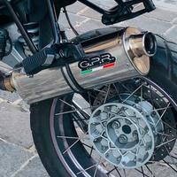 Scarico gpr in acciaio inox per bmw gs 1150